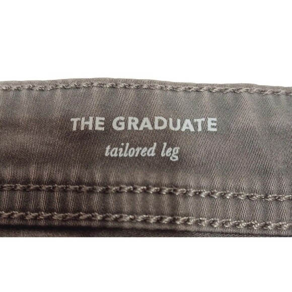 AG Adriano Goldschmied The Graduate Tailored Leg Men's Jeans W38 L32 Grey Color - Picture 5 of 15